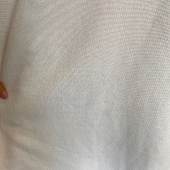 J. Crew Back Eyelet White Sweatshirt - Picture 8 of 8